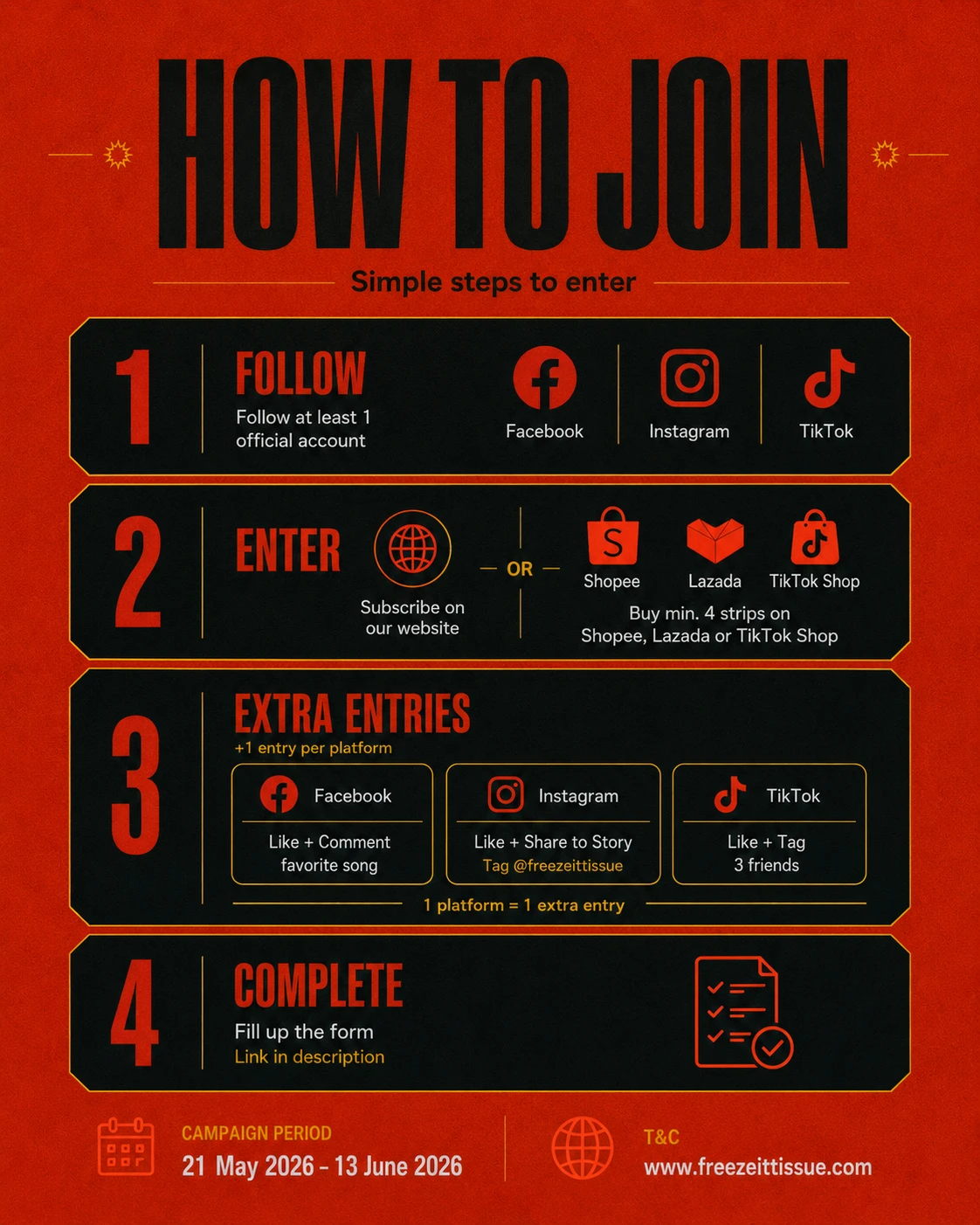 How to join the Keep It Cool Til Dawn Giveaway
